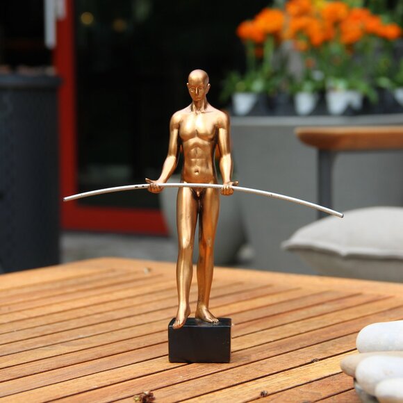 Adam & Friends Home Decor Tight-Rope Walker Black Base Sculpture | 1-Piece - Picture 7 of 7